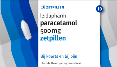 Paracetamol zetpillen 500mg